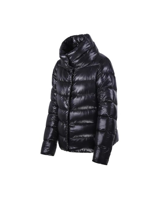 Herno Black Cape Daunenjacke