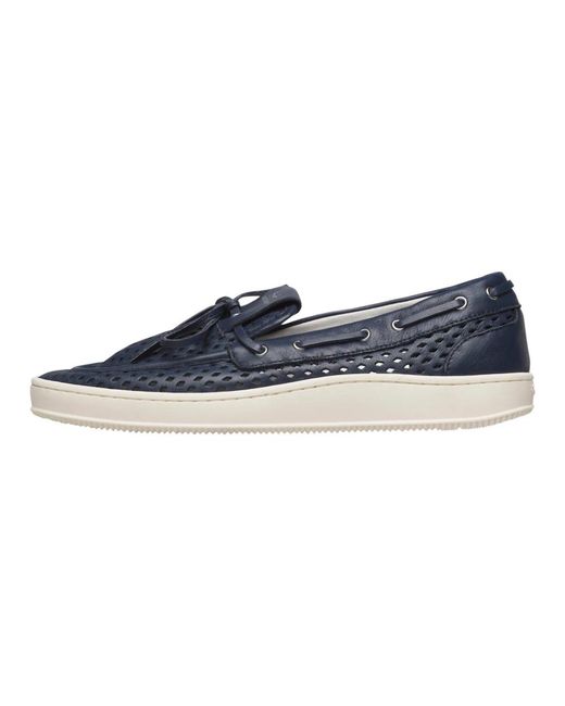 Voile Blanche Blue Boat Shoes
