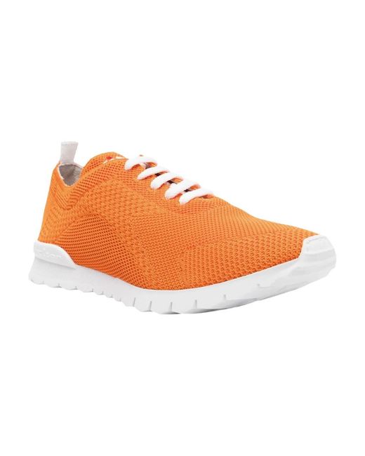 Kiton Orange Sneakers for men