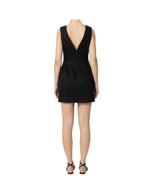 Elisabetta Franchi Black Short Dresses