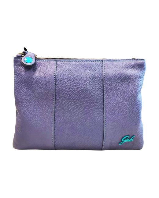 Gabs Purple Blau Damen Clutch Tasche
