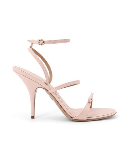 Ferragamo Pink High Heel Sandals