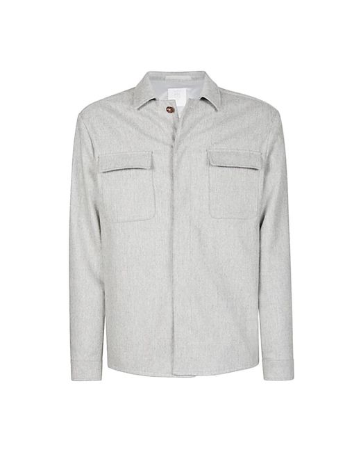 Eleventy Gray Light Jackets for men