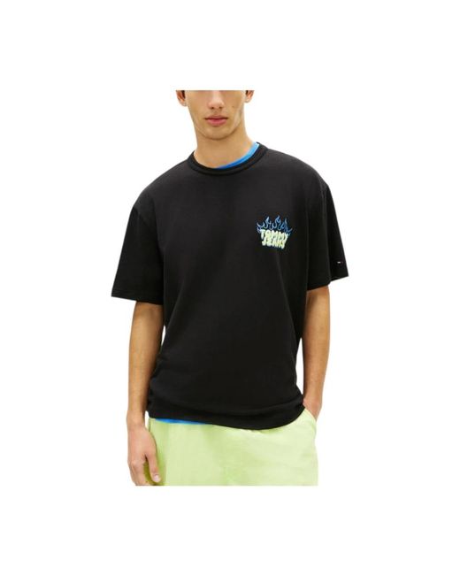 Tommy Hilfiger Black T-Shirts for men