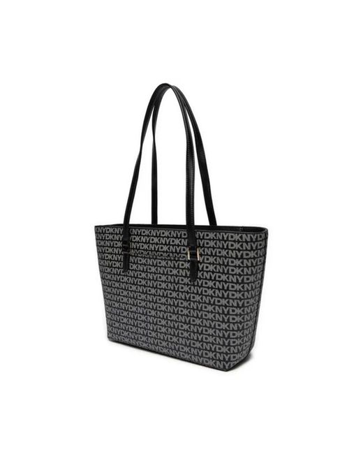 DKNY Black Shopping Bags
