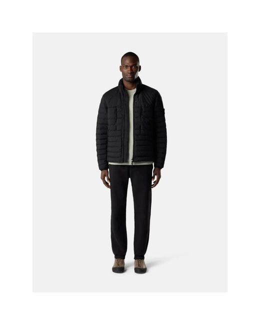 Stone Island Black Winter Jackets for men