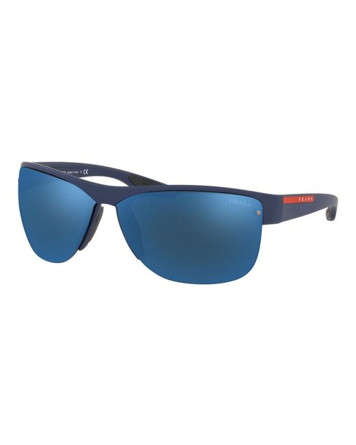Prada Sonnenbrille rote Linie SPS 17U in Blue für Herren