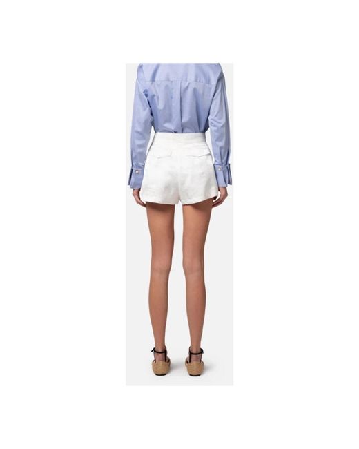 Shorts > short shorts Elisabetta Franchi en coloris White