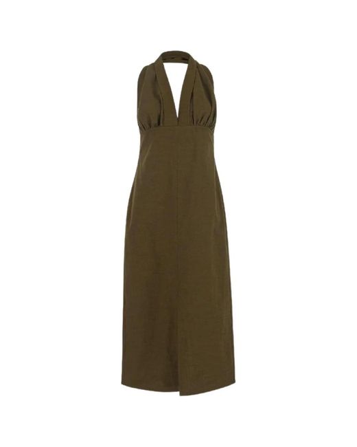 Bottega Veneta Green Midi Dresses