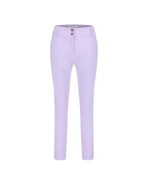 Pantaloni tecnici in jersey | lila di Jane Lushka in Purple