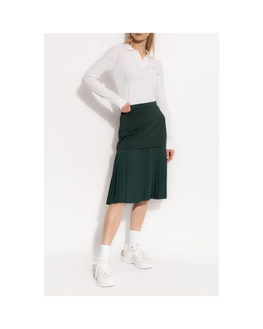Lacoste Midi Skirts in het Green