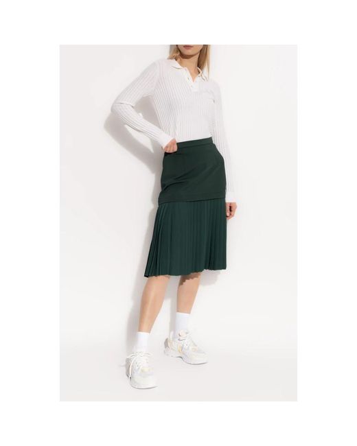Lacoste Midi Skirts in het Green