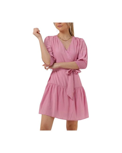 Minus Short Dresses in het Pink