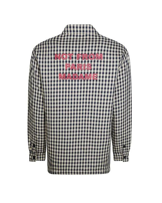 Drole de Monsieur Black Casual Shirts for men