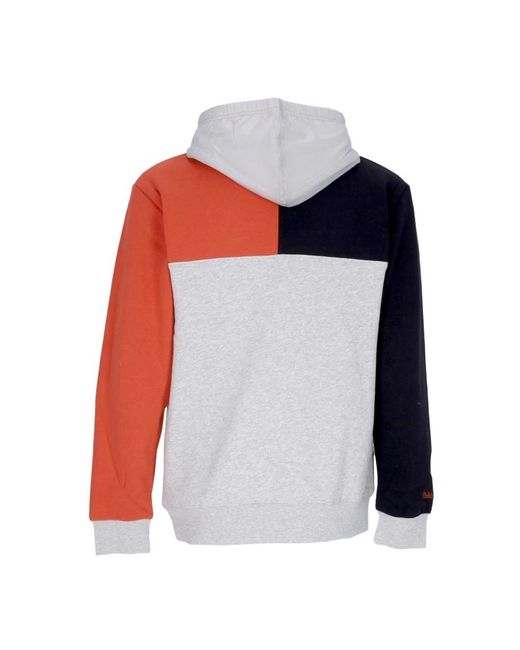 Mitchell & Ness Hoodies & Sweatvesten ,Veelkleurig ,Katoen Texas Longhorns Fleece Hoodie Grijs/Oranje in het White voor heren