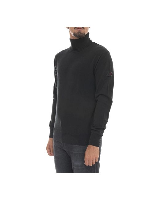 Turtlenecks Peuterey de hombre de color Black