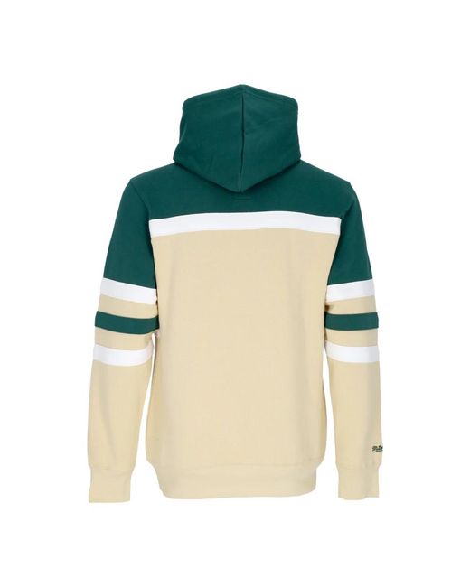 Mitchell & Ness Green Hoodies for men