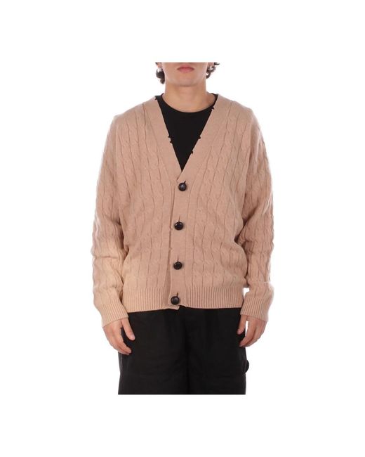 Amaranto Natural Cardigans for men