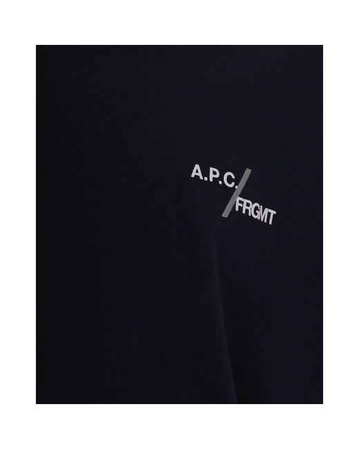 A.P.C. Black T-Shirts for men