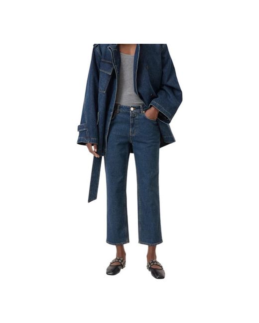 Closed Blue Straight Jeans