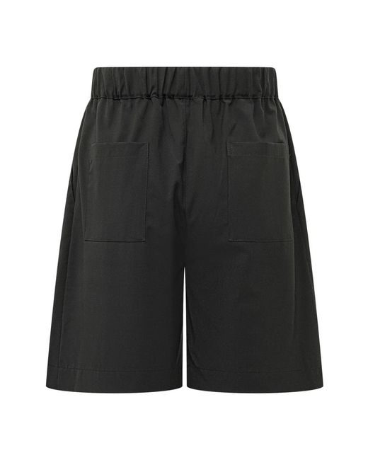 A PAPER KID Black Casual Shorts for men