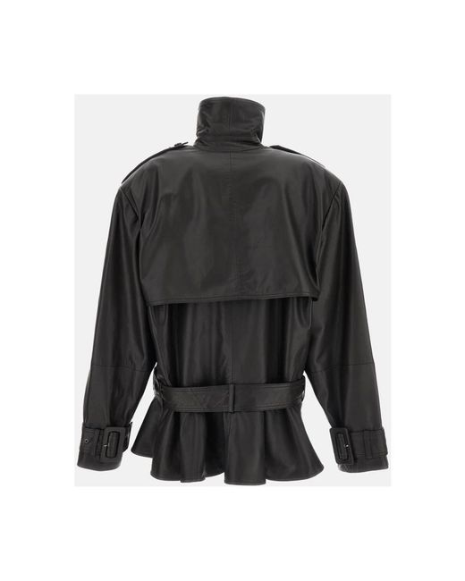 ROTATE BIRGER CHRISTENSEN Black Leather Jackets