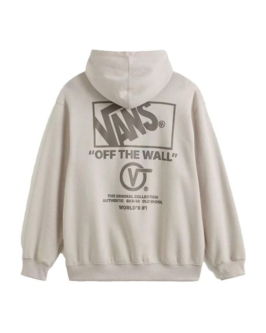 Vans Hoodies & Sweatvesten ,Katoen Stockpile Pullover Hoodie in het Gray voor heren