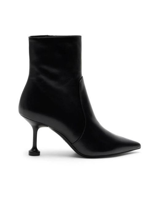 Stuart Weitzman Black Heeled Boots