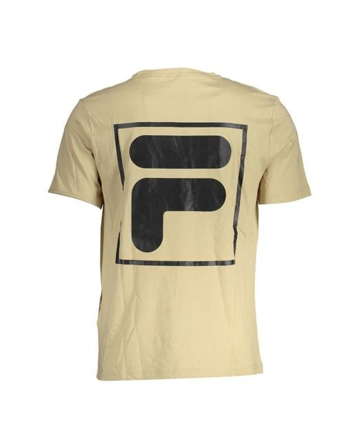 Fila Yellow T-Shirts for men
