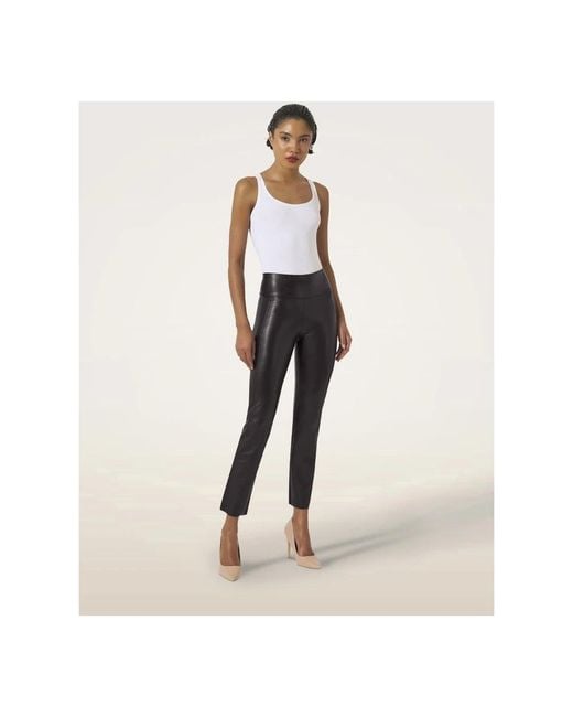 Wolford Gray Slim-Fit Trousers
