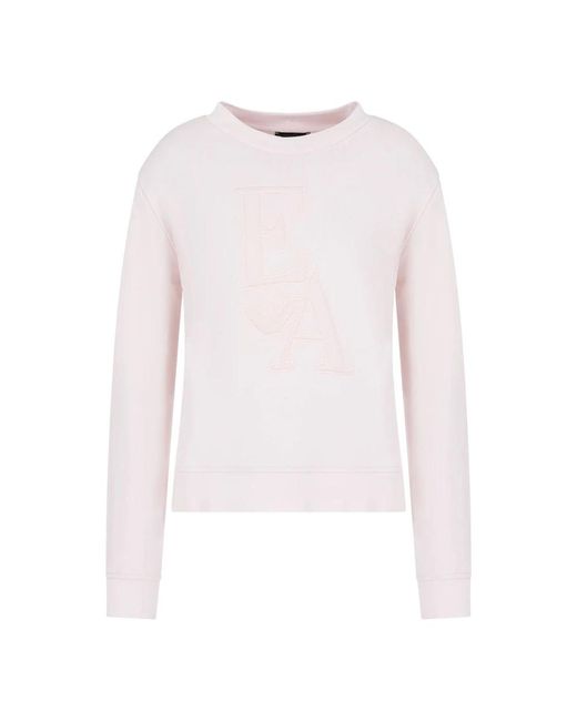 Emporio Armani Pink Sweatshirts