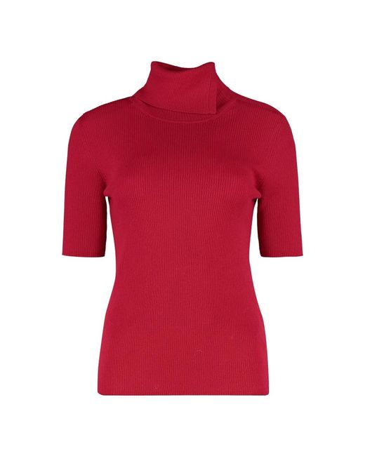 P.A.R.O.S.H. Turtlenecks in het Red