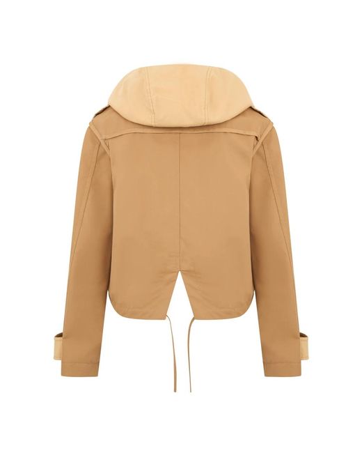 Light Jackets Moschino de color Natural