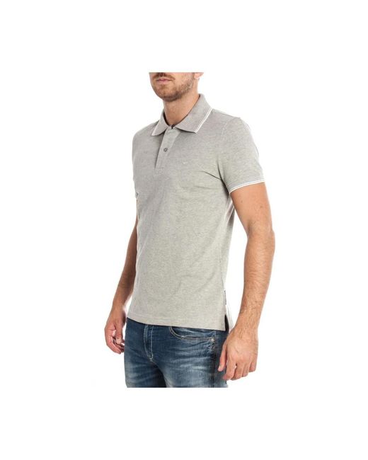 Armani Jeans Gray Polo Shirts for men