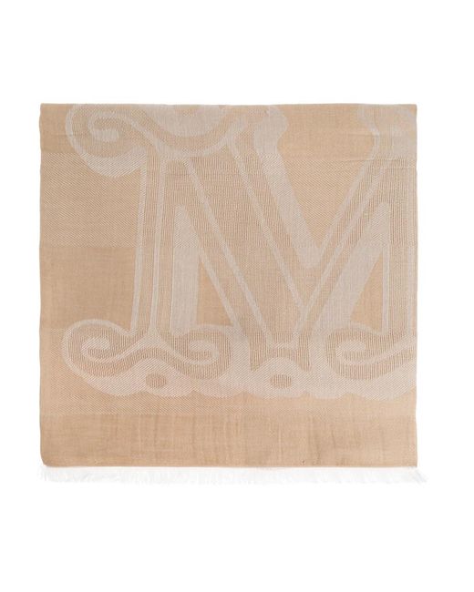 Scarves Max Mara de color Natural