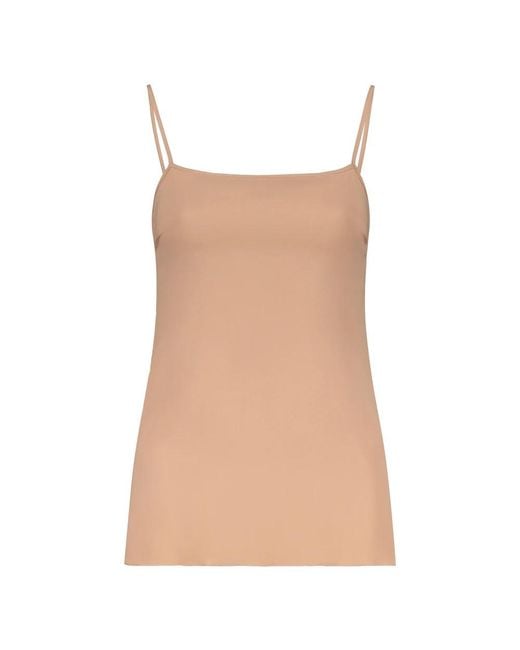 Alberta Ferretti Brown Sleeveless Tops
