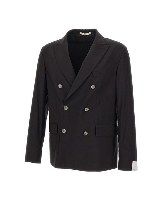Paolo Pecora Black Blazers for men