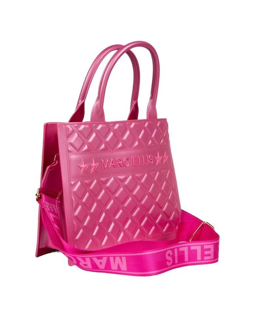 Marc Ellis Pink Tote Bags