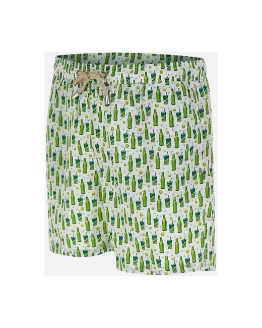 Mc2 Saint Barth Green Beachwear for men