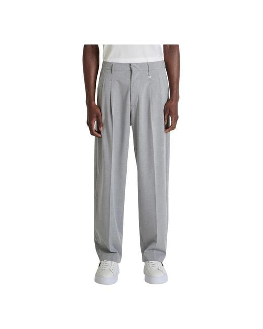 Antony Morato Gray Wide Trousers for men
