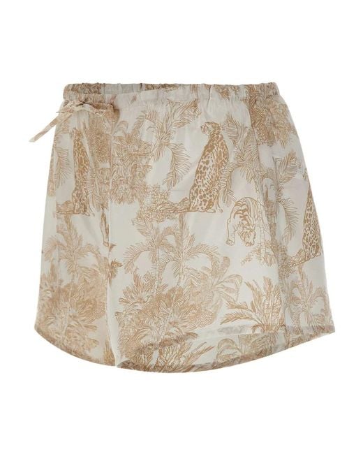 Mc2 Saint Barth Natural Short Shorts