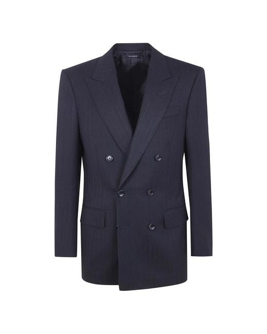 Tom Ford Blue Blazers for men