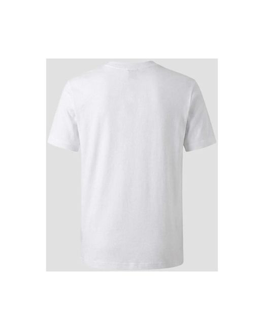 Moose Knuckles White T-Shirts for men