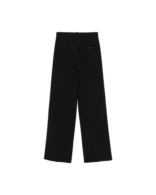 Circolo 1901 Black Wide Trousers