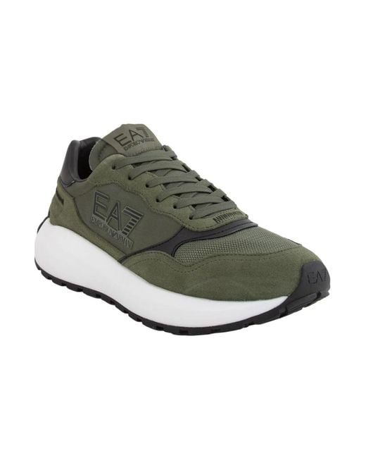 EA7 Green Sneakers for men