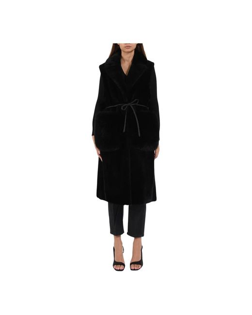 Blancha Jassen ,Zwart ,Single-Breasted Coats in het Black