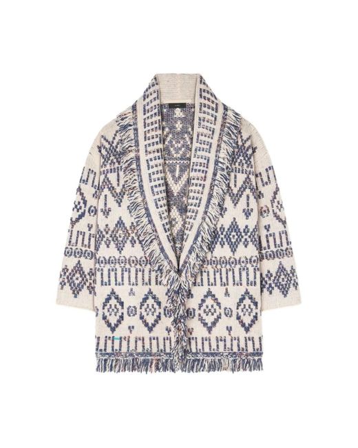 Alanui Gray Cardigans