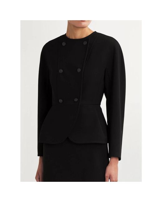 Max Mara Black Light Jackets