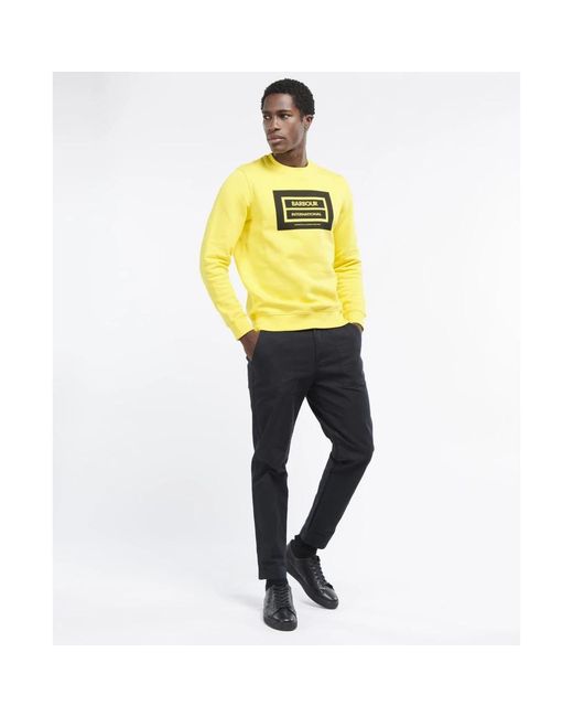 Barbour Yellow Sweatshirts for men