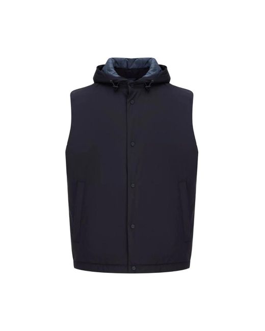 Vests di Herno in Blue da Uomo